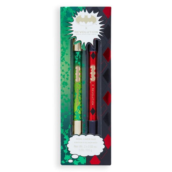 Revolution X DC Batman Poison Ivy Harley Quinn Mascara Liner Graphic Palette - Picture 5 of 8